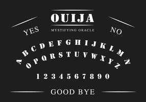 Tablero de Ouija vector