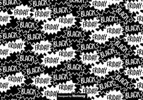 Black Friday Seamless Pattern vector