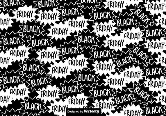 Black Friday Seamless Pattern