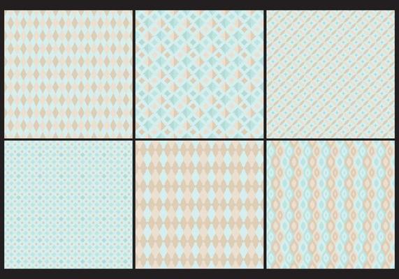 Pastel Toile Patterns