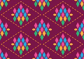 Traditional Songket vector