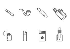 Smoking and Cigarette Icons