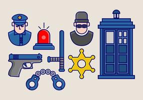 Tardis Vector Icon Pack