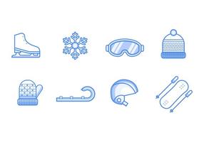 Free Winter Sport Icons Vector