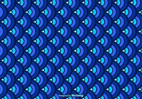 Free Fish Scale Vector Pattern