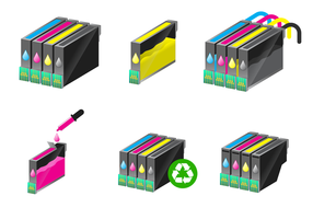 Free Ink Cartridge Vector