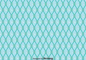 Blue Fish Net Seamless Pattern vector