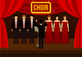 Free Choir Vector