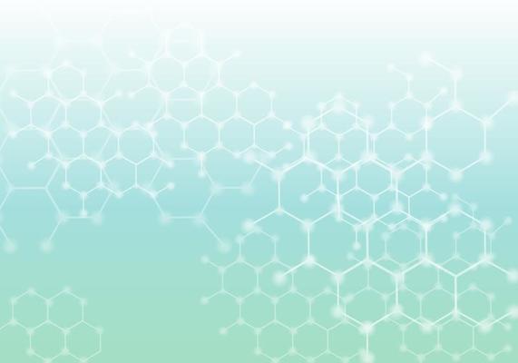 Glowing Nanotechnology Virtual Abstract Background