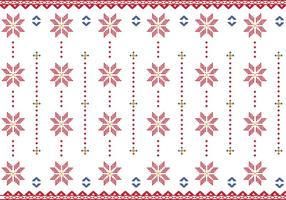 Pattern Of Indonesian Songket Illustration vector