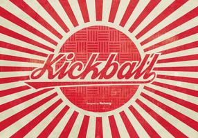 Kickball Background Illustration vector