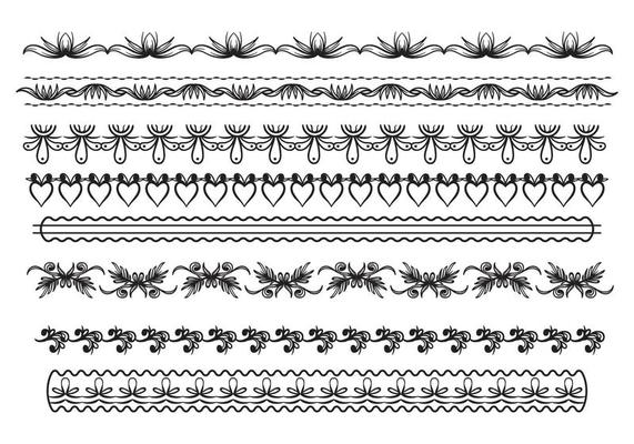 Free Lace Trim Vector