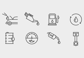 Oil Change Icon vector