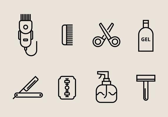 Hair Clippers Icons