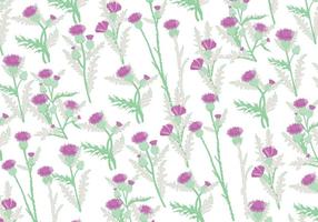 Thistle Pattern Vector