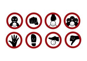 Bullying Sign Vector