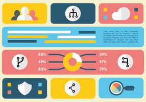 Free Flat Digital Marketing Vector Illustration