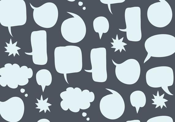 Speech Bubbles Pattern