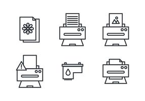 Stuff for Printers vector