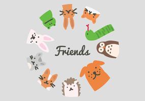 Animal Friends Vector Art, Icons, and Graphics for Free Download Animal Friends Vector Art, Icons, and Graphics for Free Download
