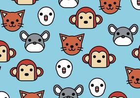 Pattern of Animals vector