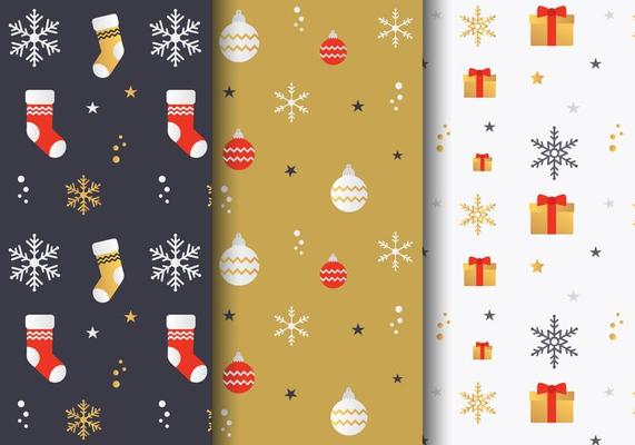 Free Christmas Pattern Vector