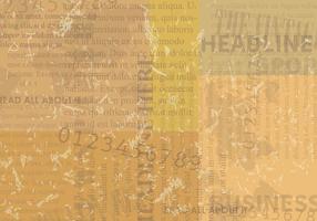 Vintage Old Newspaper Background vector