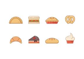 Free Bakery Icons vector