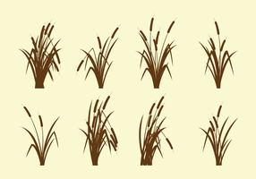 Reeds Icons vector
