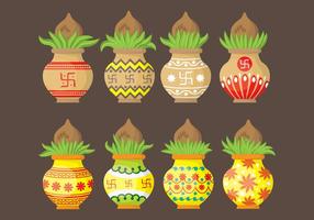 Kalash Icons vector