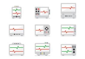 ECG Machine vector