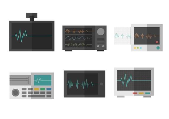 Free Heart Monitor Vector