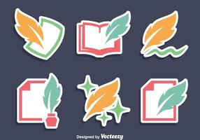 Writing Icons Vector