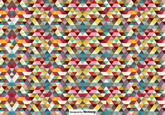 Vector Polygonal Colorful Background