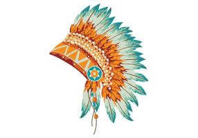 Indian Headdress Vector