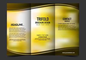 Free Vector Tri Fold Brochure