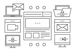 File Management Vector Icons