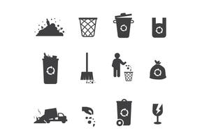 Landfill Vector Icons