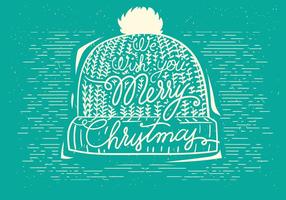 Free Christmas Vector Hat Illustration