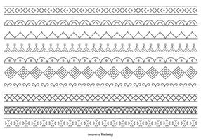 Decorative page border Royalty Free Vector Image