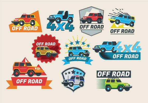 Off-Road Vehicle Vector Design