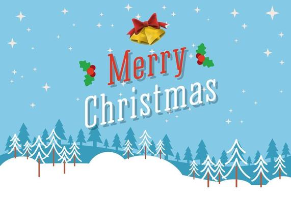 Free Vector Merry Christmas Background