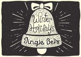 Free Christmas Vector Bell Illustration