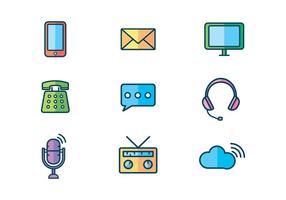 Free Communication Device Vector