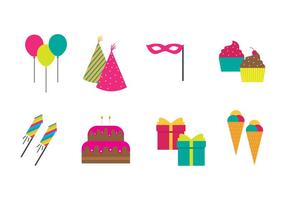Free Party Icons Vector