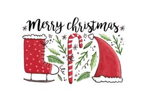 Free Christmas Background vector