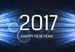 Free Vector New Year 2017 Background