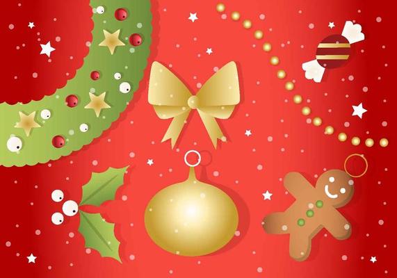 Free Christmas Vector Ornaments