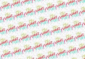 Oh What Fun Repeating Pattern vector