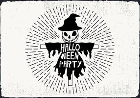 Ilustración libre del vector de la fiesta de Halloween